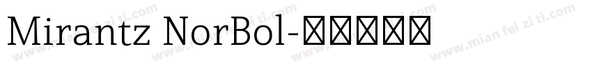 Mirantz NorBol字体转换